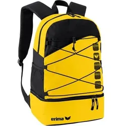 ERIMA Multifunktionsrucksack mit Bodenfach, Größe 1 in Gelb Gelb