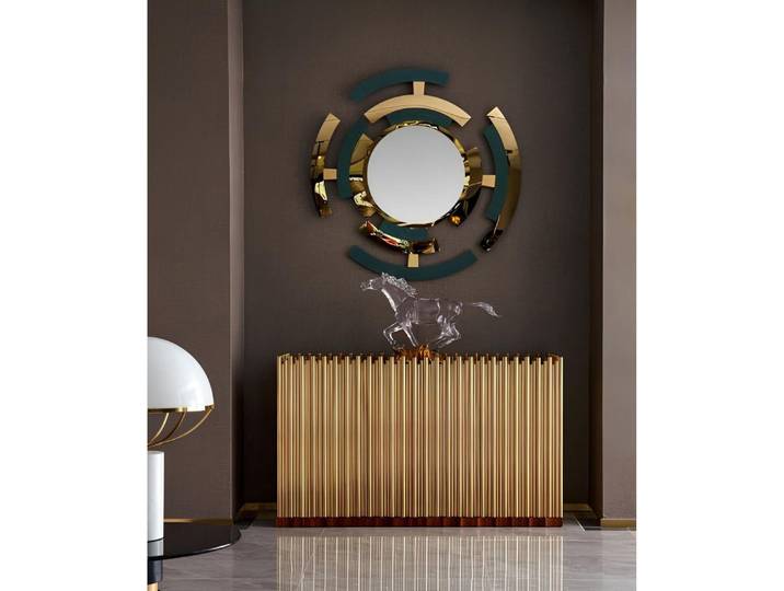 JVmoebel Konsolentisch Moderner Konsolentisch aus Holz mit Stauraum in eleganter Optik (Konsolentisch), Made in Europa
