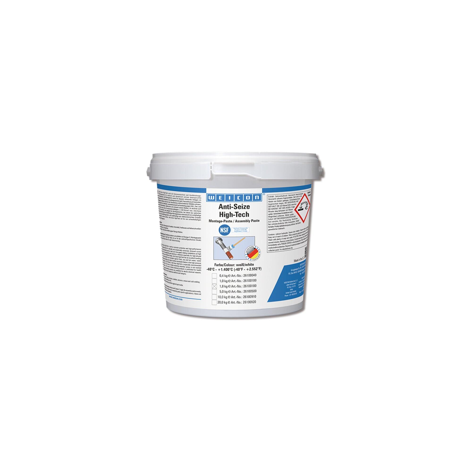 Weicon Anti-Seize High-Tech Montagepaste 1,8 kg (10000199)