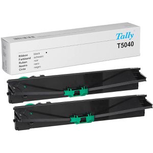 Tally Farbband Dascom 099038, T 5040, schwarz, 2 Stück