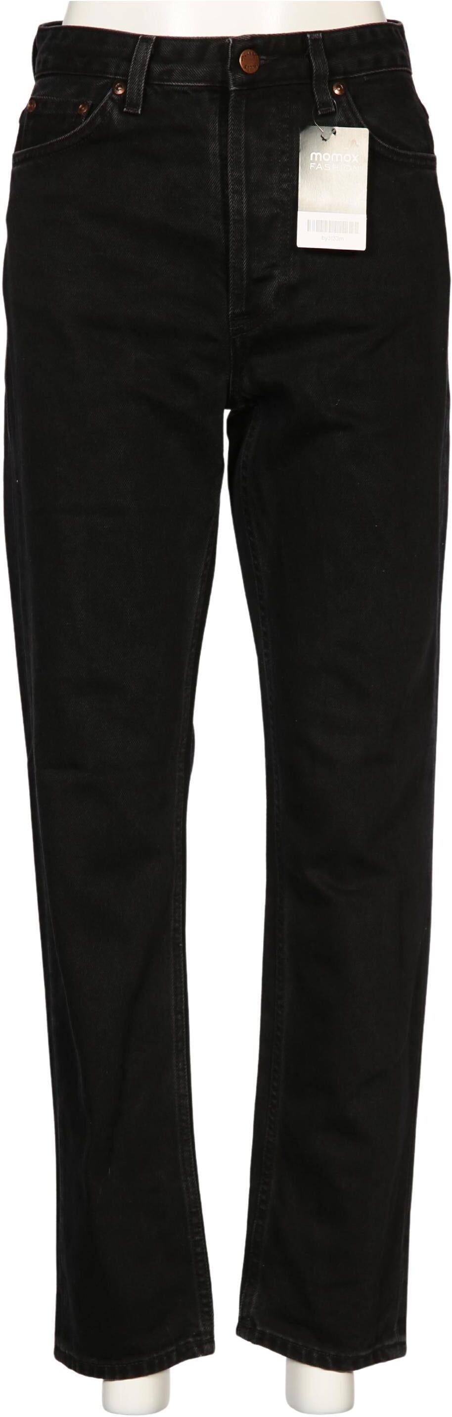 Nudie Jeans Damen Jeans, Schwarz, Gr. W27, Baumwolle - Second Hand