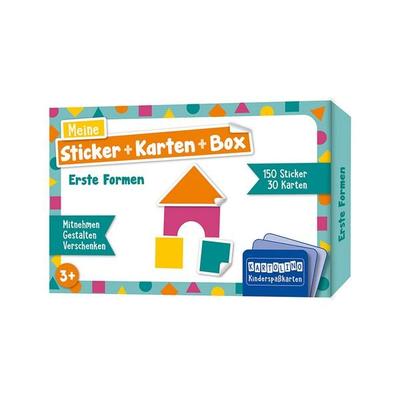Meine Sticker + Karten + Box - Erste Formen, Set von , Circon Verlag GmbH, 978-3-8174-4698-8