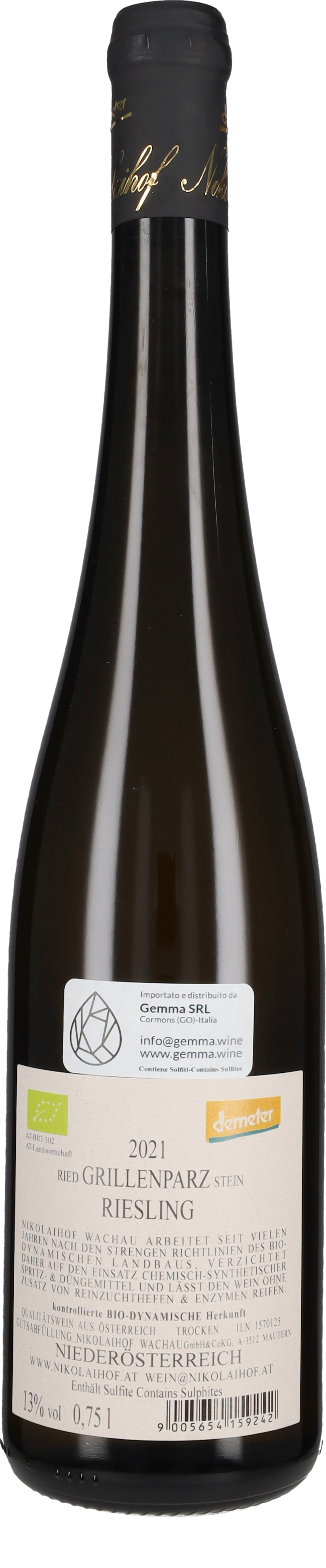 Riesling 'Ried Grillenparz' Nikolaihof 2021