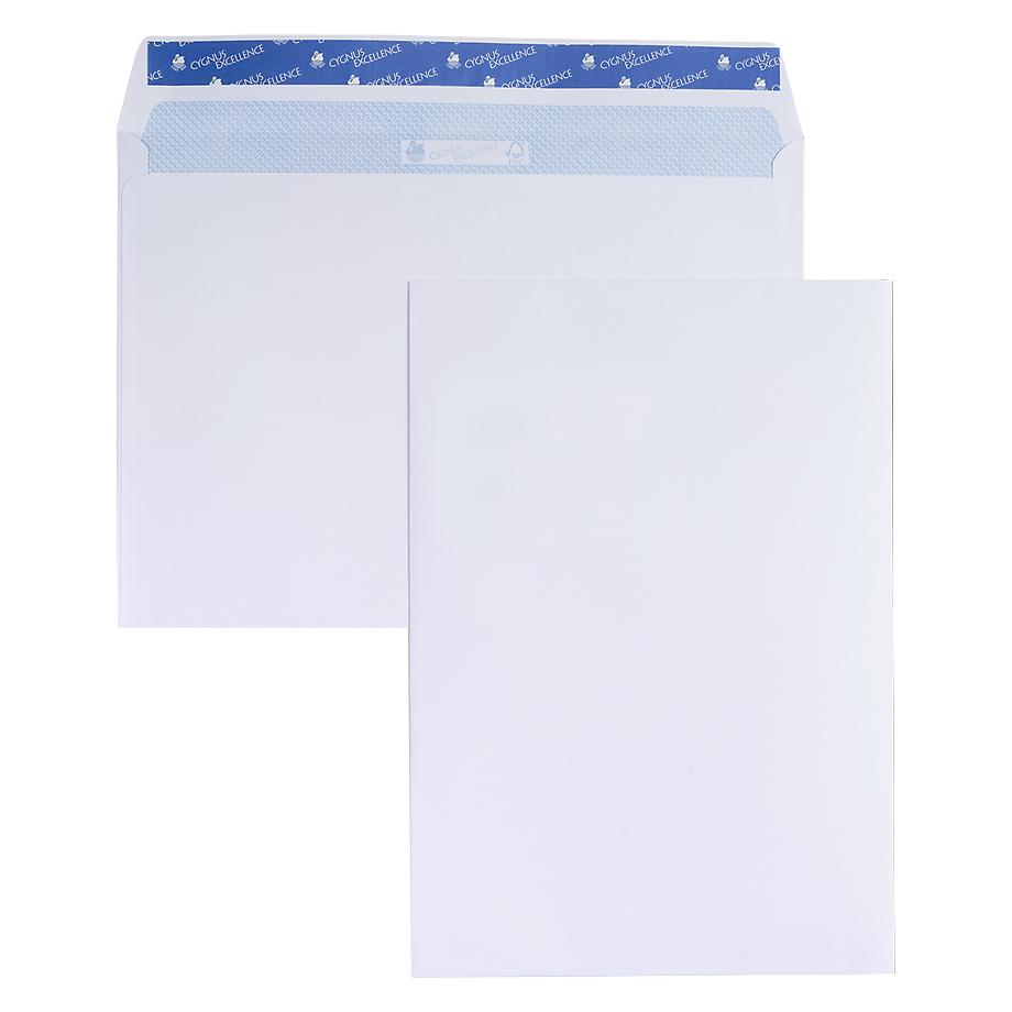 Cygnus Excellence Versandtaschen, DIN C4, mit/ohne Fenster (250 Stk.) (286000)