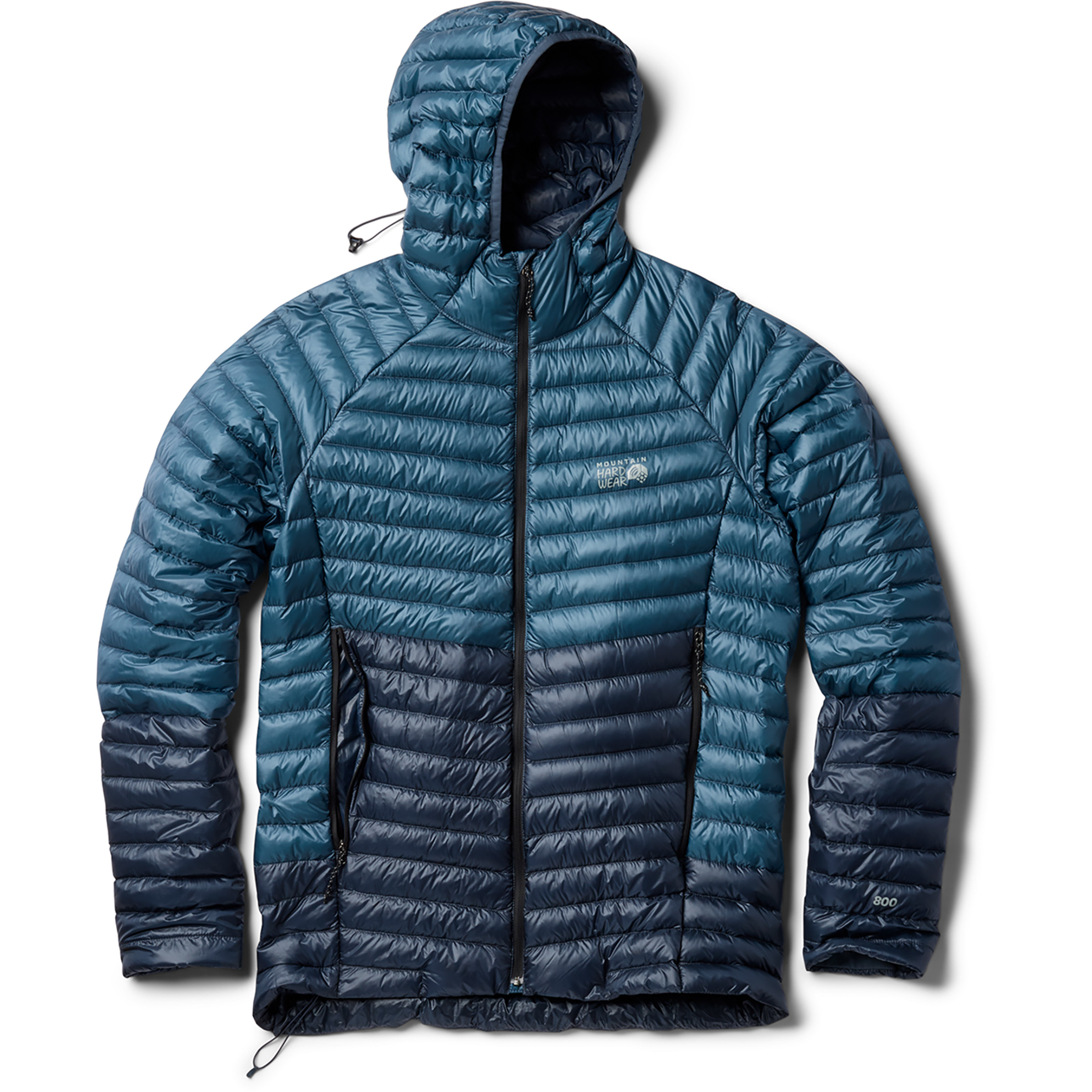 Mountain Hardwear Ghost Whisperer Hoody Herren Isolationsjacke blau Größe XXL Trekking Klein verpackbar Wasserabweisend