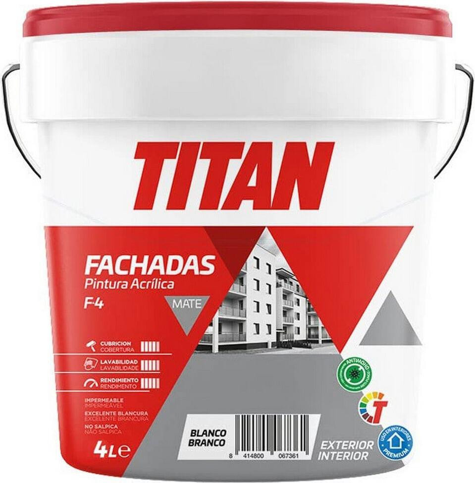 Titan Verf Wit 4 liter