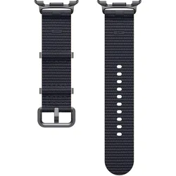 Samsung Athleisure (20 mm, Nylon), Uhrenarmband, Grau, Schwarz
