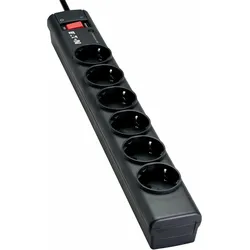 Eaton, Steckdosenleiste, PS6TF Spannungsschutz, 6 AC-Ausgänge 220 (6x, CEE 7/7, Typ 23, 1 m)