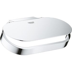 GROHE Toilettenpapierhalter Selection, 41069000, verchromt, zum Bohren, für 1 Rolle, aus Metall