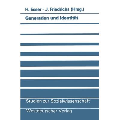 Generation und Identität, Taschenbuch von , Vieweg & Teubner, 978-3-531-12199-4