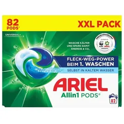 ARIEL Waschmittel »UNIVERSAL+ Allin1 PODS« 82 WL grau
