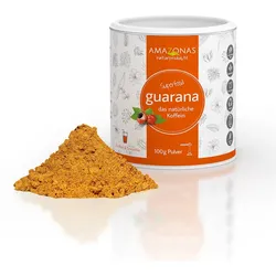 Amazonas Guarana das Original 100 % Natürliches Koffein 100 g