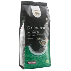 Café Orgánico - Arabica Kaffee naturmild gemahlen Softpack 500g