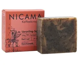 NICAMA Upcyclingsiefe mit Peelingeffekt - Kaffeekirsche