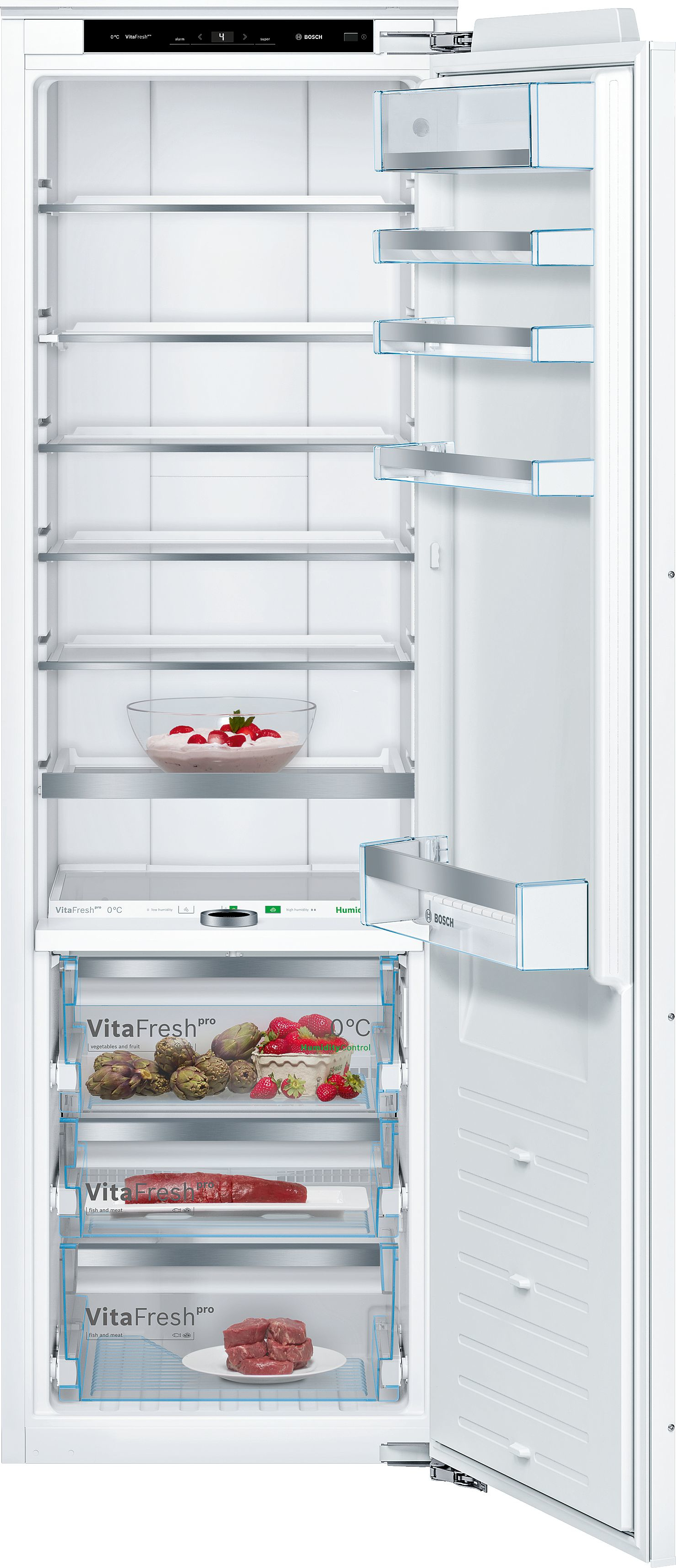 Bosch Serie 8 KIF81PFE0, 289 l, SN-T, 37 dB, E