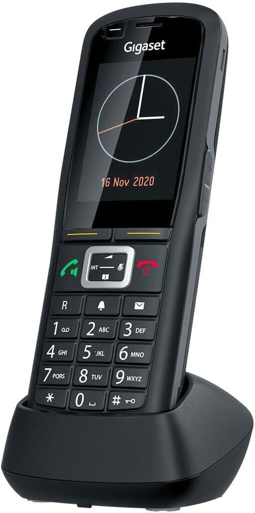 Gigaset R700H Pro - Schnurloses Erweiterungshandgerät mit Bluetooth-Schnittstelle - DECT\GAP\CAT-iq - Schwarz S30852-H2976-R102