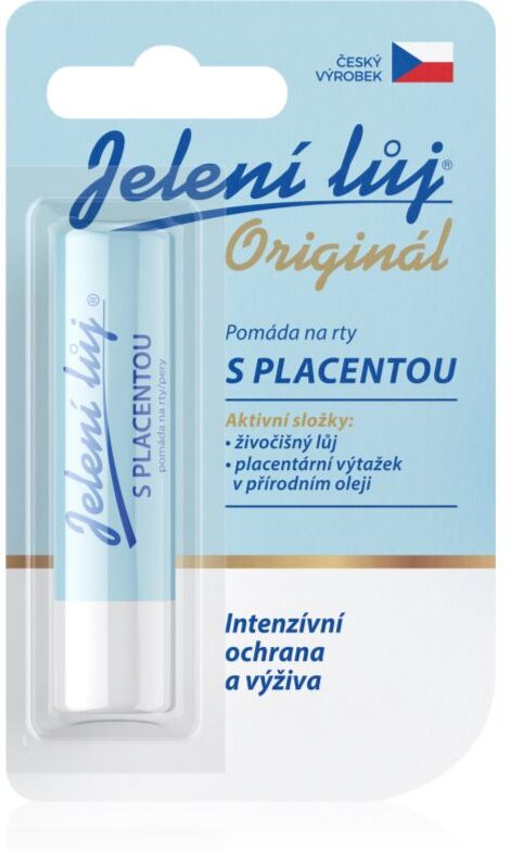 Regina Jelení lůj Original Deer Tallow Lip Balm with Placenta Extract 4.5 g