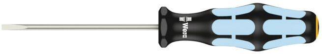 WERA Tournevis normalisé «Stainless» avec manche Kraftform 3 mm (05032001001)