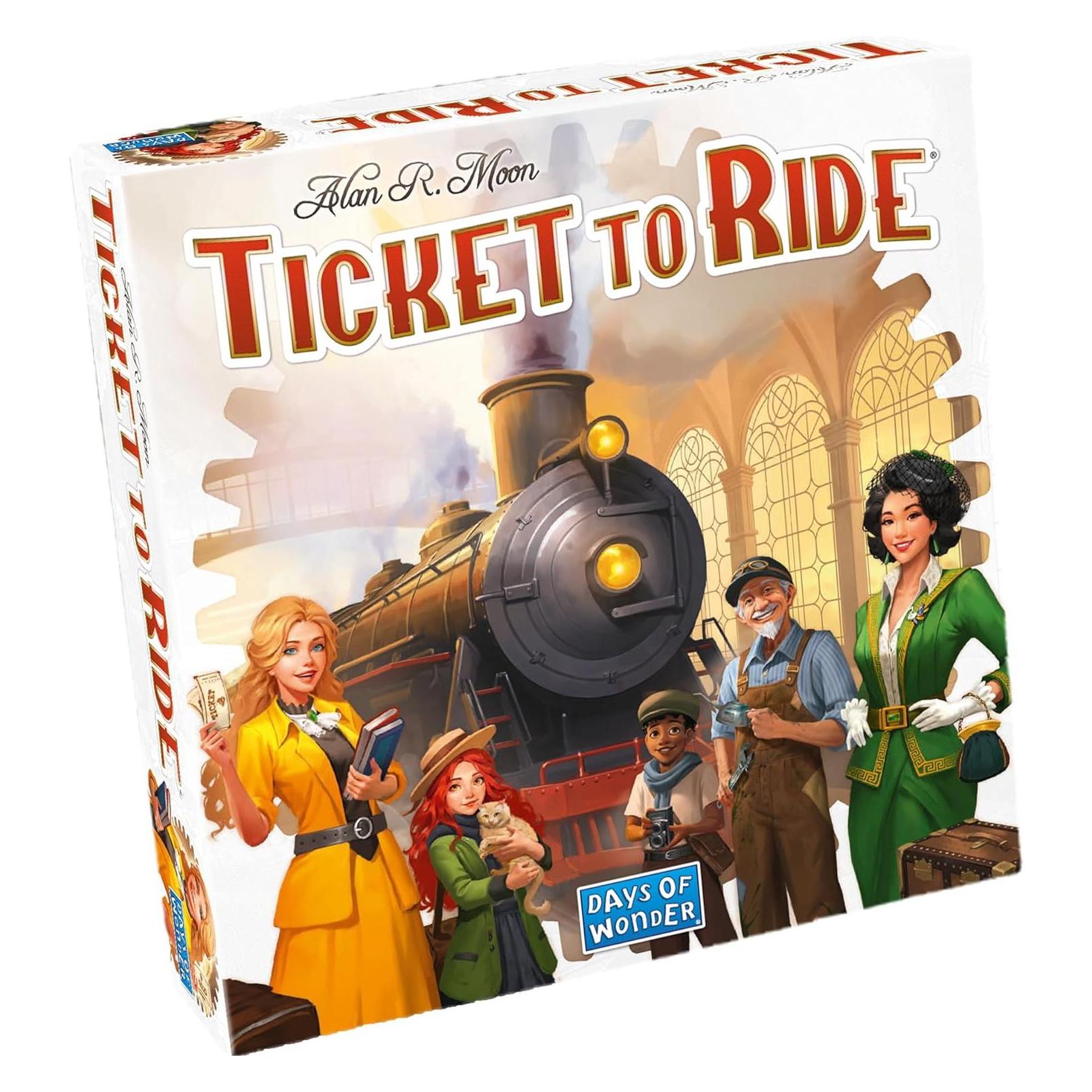 Asmodée Ticket to Ride USA (Italienisch, 2 - 5 Spieler) (GTAV1869)