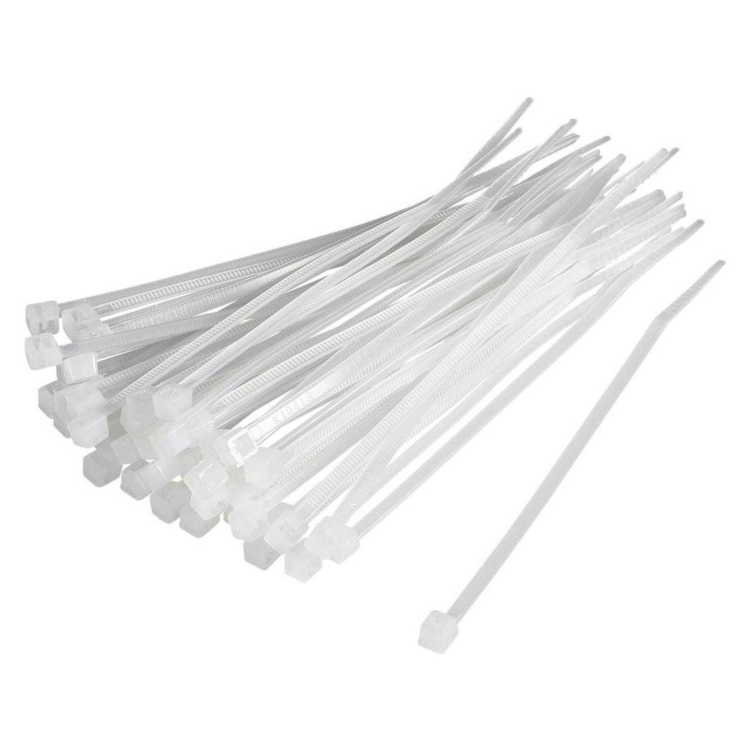 Tru Components Kabelbinder 155 mm Natur 15936 (Kunststoffkabelbinder, 155 mm, 100 Stk.) (1593663)