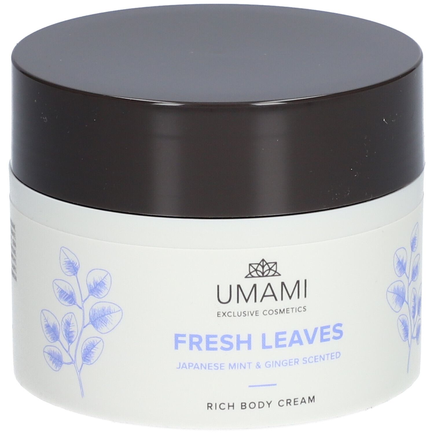 Umami Fresh Leaves Rich Body Cream Japanse Munt & Gember 250 ml Creme