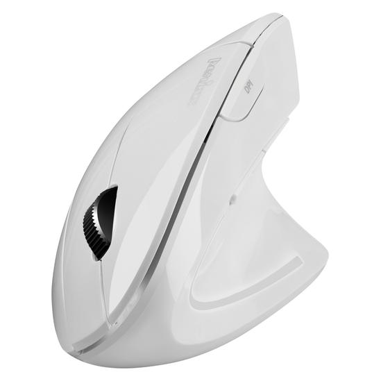 Perixx PERIMICE-813 W Ergonomische Maus Funk, Bluetooth Weiss (Kabellos) (12274)
