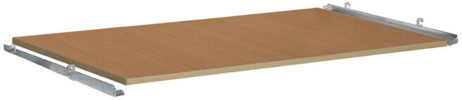VARIOfit Plateau MDF 1 230 x 760 mm, suspendu pour panneaux en treillis métallique (zsw-800.411)