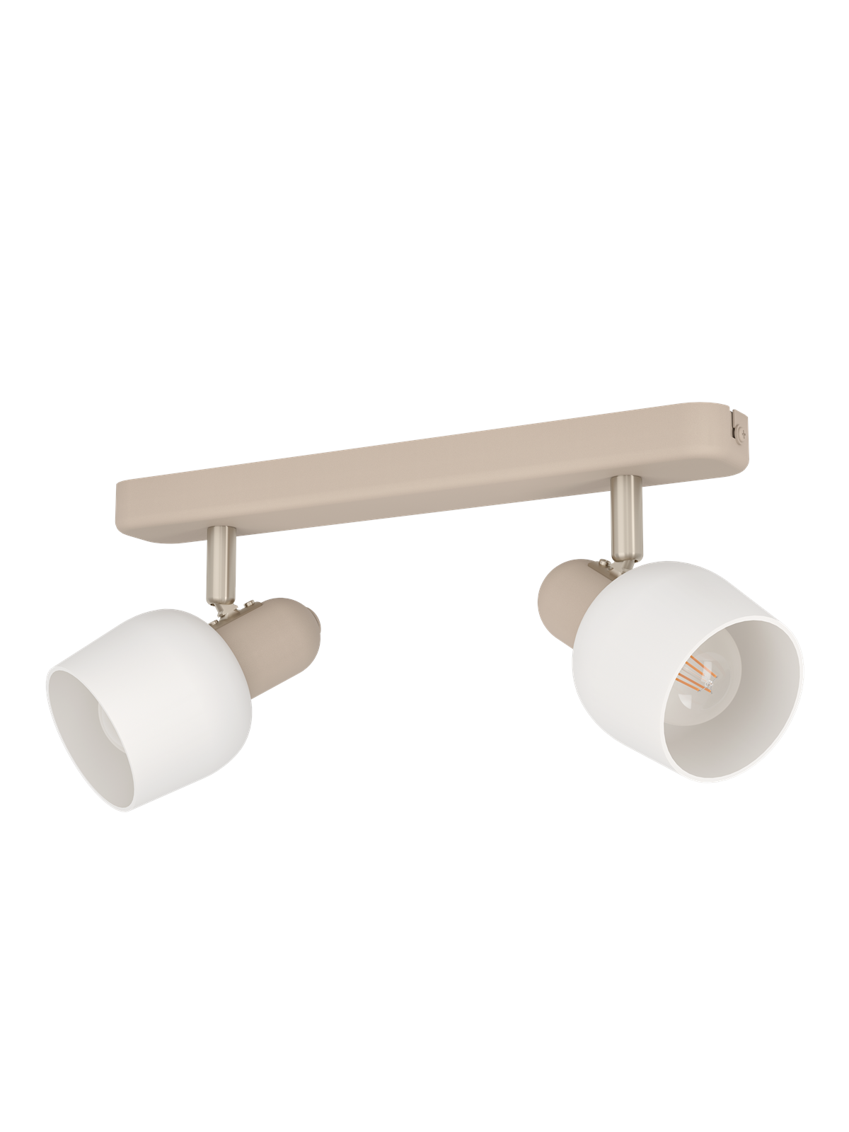 EGLO CORATO spot rail 2L sand/white