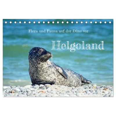 Flora und Fauna auf der Düne vor Helgoland (Tischkalender 2027 DIN A5 quer), CALVENDO Monatskalender