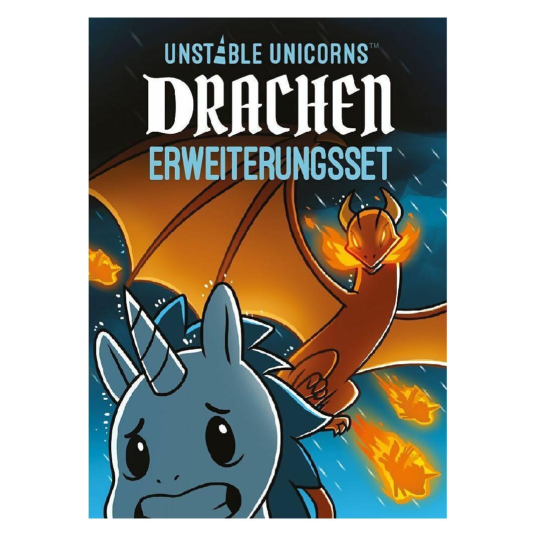 Unstable Games Unstable Unicorns - Drachen, für 2-8 Spieler, ab 8 Jahren (DE-Erweiterung) (Deutsch, 2 - 8 Spieler) (TTUD0007)