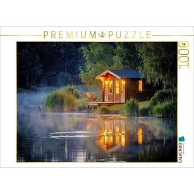 CALVENDO Puzzle Wo Wärme knistert und Ruhe wohnt. | 1000 Teile Lege-Größe 64x48cm Foto-Puzzle für glückliche Stunden, von , Calvendo Puzzle