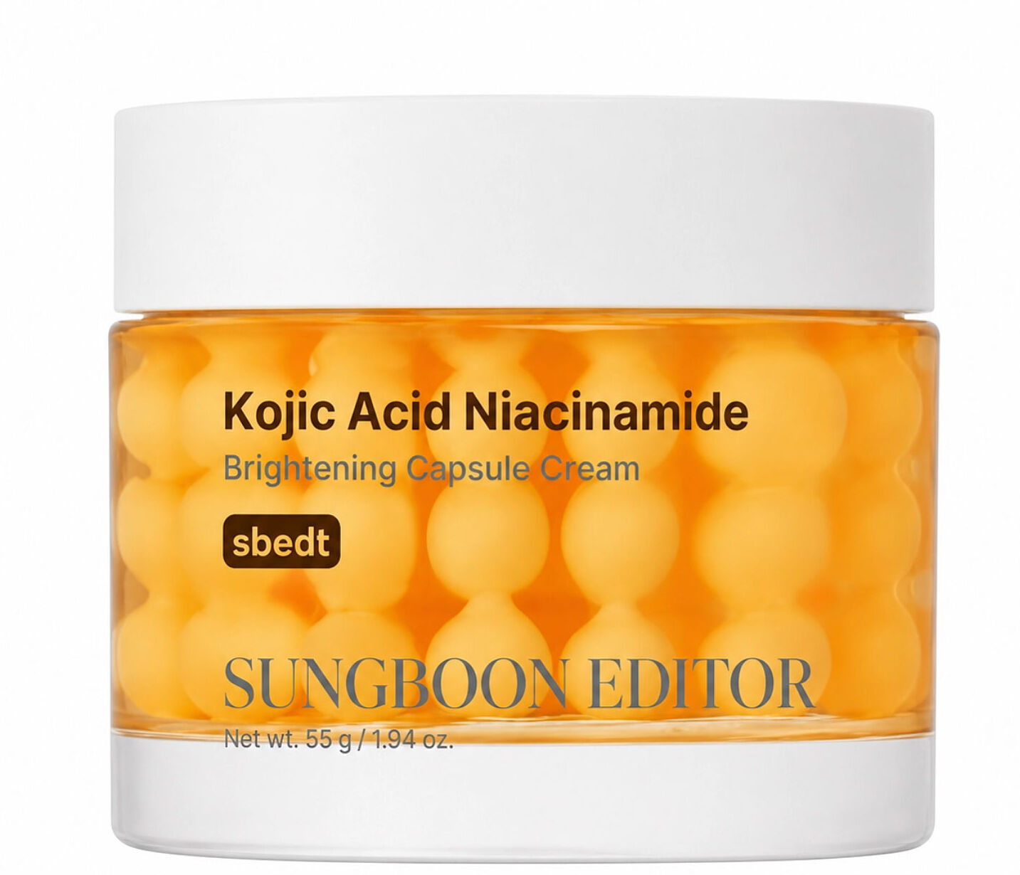 SUNGBOON EDITOR Kojic Acid Niacinamide Brightening Capsule Cream 50ml