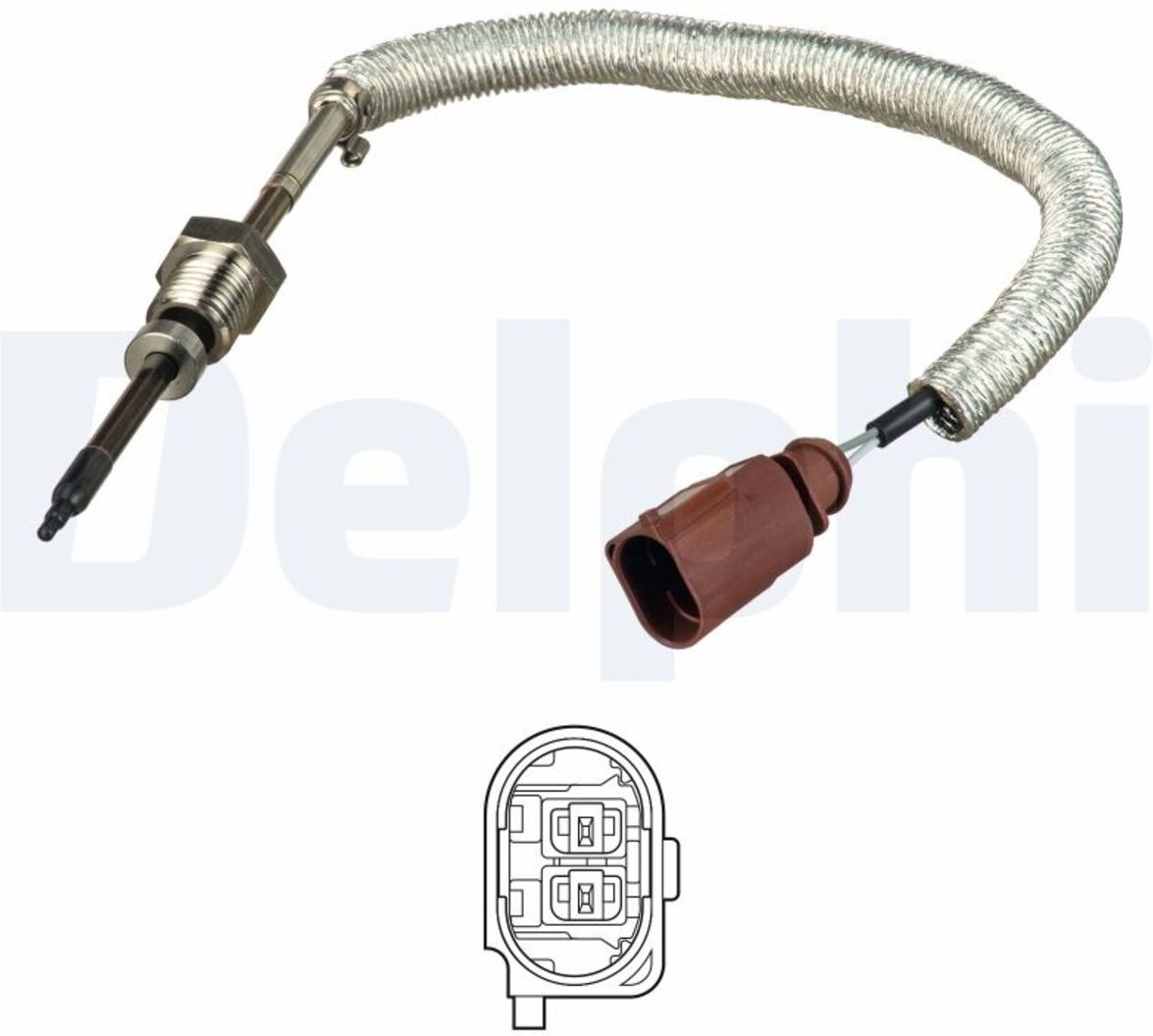 Sensor, Abgastemperatur DELPHI TS30145