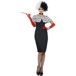 Smiffys Evil Madame: Cruella De Vil (36, 38)