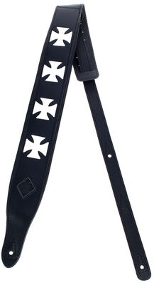 Minotaur Guitar Strap AirbrushedCrosses Noir