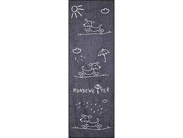 Salonloewe Fußmatte Hundewetter anthrazit Größe 60x180 cm