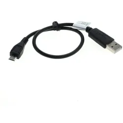 Datenkabel USB- / Micro-USB-Anschluss, 0.3 m Länge, für HTC, Huawei, LG, Nokia, Samsung, Sony