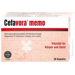 CEFAVORA memo Weichgelatinekapseln 90 St