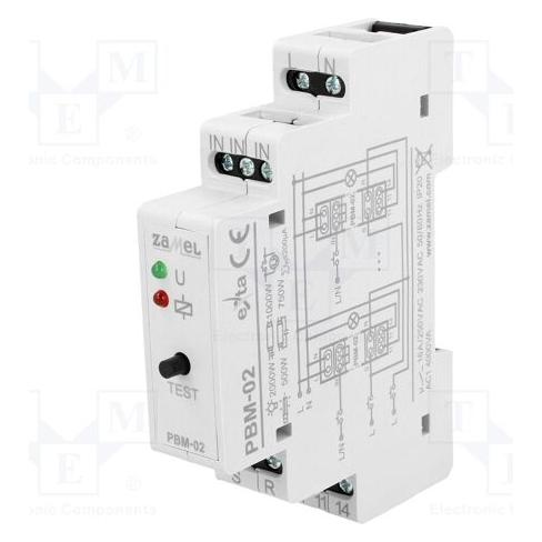 Zamel Przekaźnik bistabilny 16A 230V AC (PBM-02) (PBM-02)