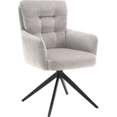 Esszimmerstuhl HOME AFFAIRE "Sant Tropez", grau (taube, schwarz, taube), B:60cm H:92cm T:67cm, Stühle, Esszimmerstuhl
