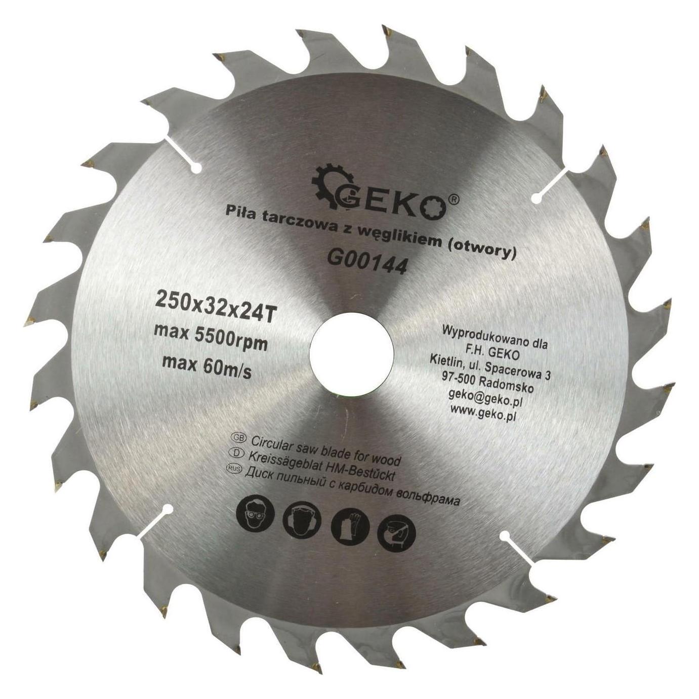 GEKO Sägeblatt, 250x32x24T (G00144)
