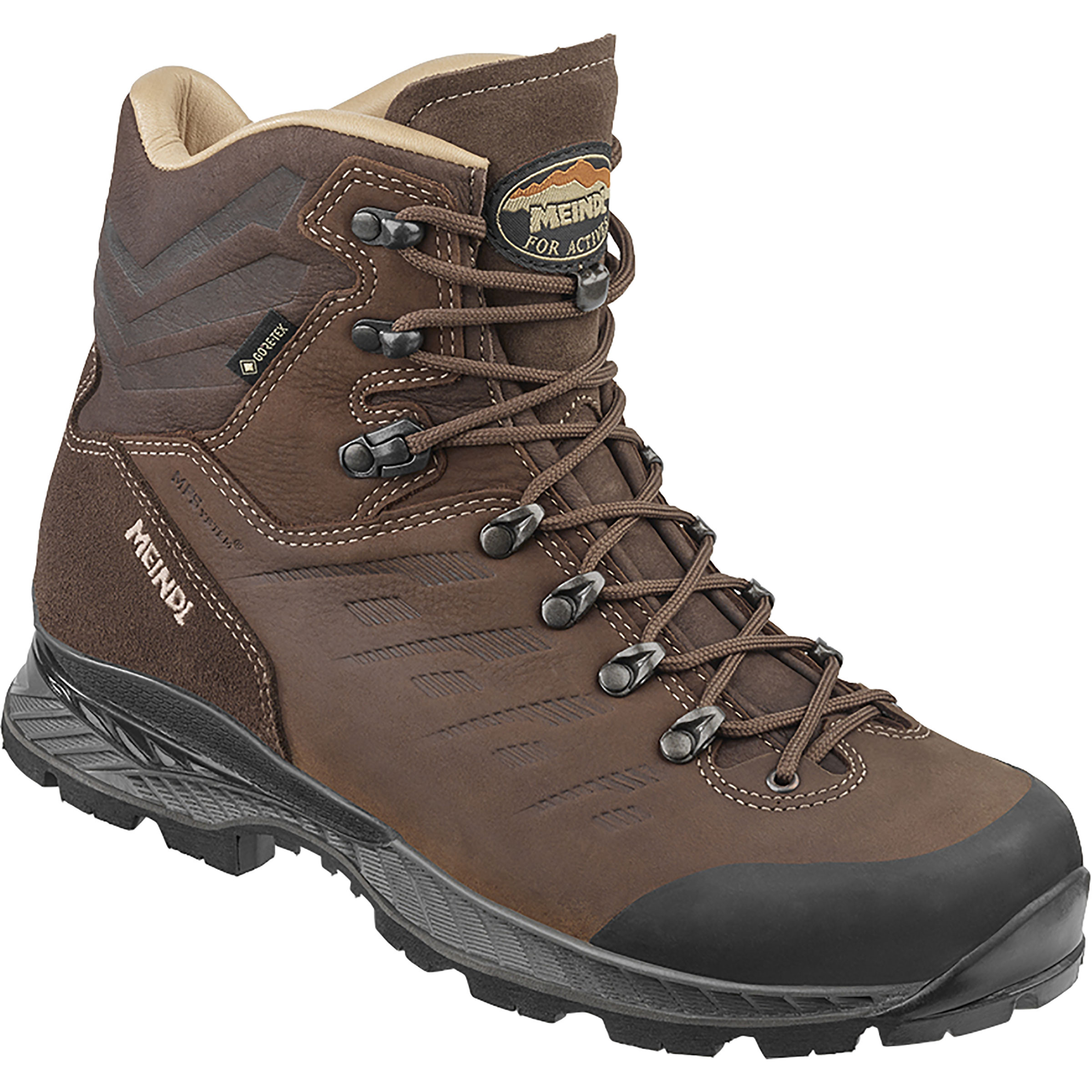 Meindl Albis MFS Damen Wanderschuhe braun Größe 38 Trekking Wasserdicht