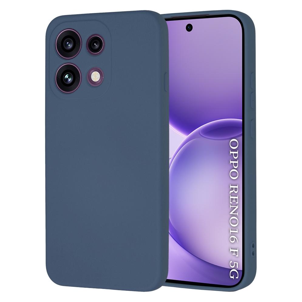 Techsuit - SoftFlex - Oppo Reno16 F / Reno16 FS - Navy Blue (Oppo Reno 16 F, Oppo Reno 16 FS) (72085964)