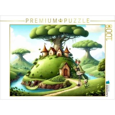 CALVENDO Puzzle Am Fluß | 1000 Teile Lege-Größe 64x48cm Foto-Puzzle für glückliche Stunden