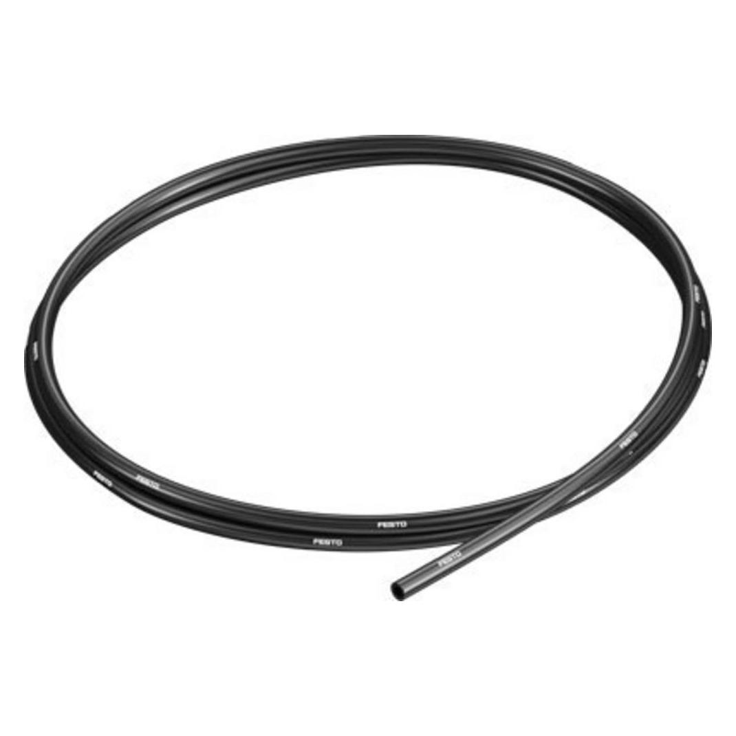 Festo Black Pneumatic Tube, 4mm OD x 50m (PUN-4X0,75-SW)