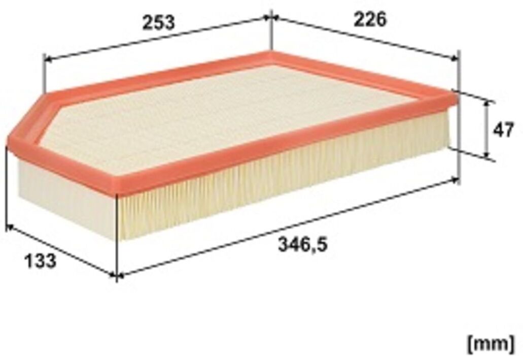 luftfilter FILTRON AP 165/9