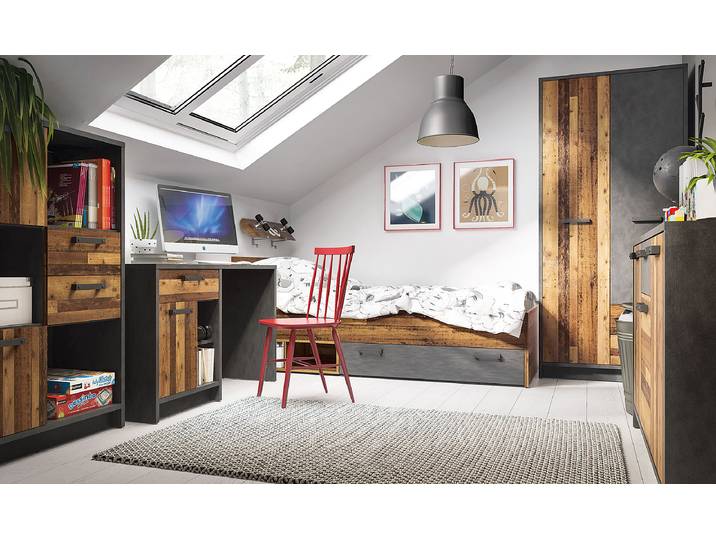 Bureau 120 x 74 x 52cm Gris