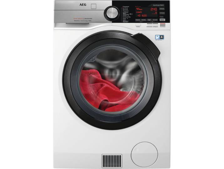 AEG L9WSF80699 Waschtrockner mit Wärmepumpe Waschtrockner / Serie 9000 mit SensiDry® / 9 kg Waschen / 6 kg Trocknen / C / Mengenautomatik / Nachlegefunktion / ProSteam® - Auffrischfunktion / Kindersicherung / 1600 U/min, 914600376