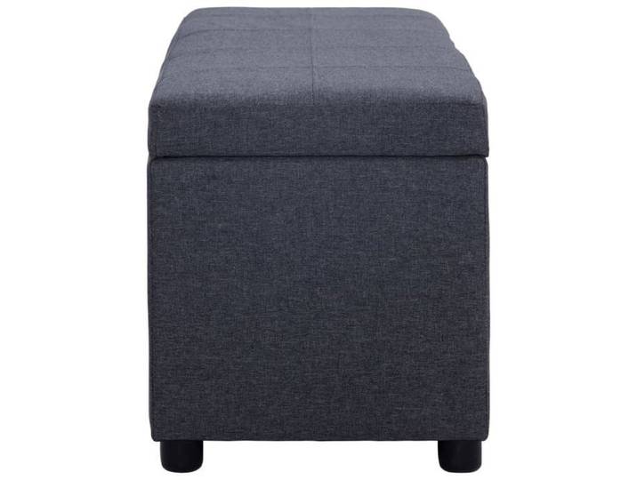 Bon plan  Banc avec compartiment de rangement - JILI HOT - Banquette de rangement 116cm Gris foncé Polyester Thome6106761
