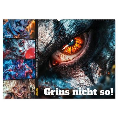 Grins nicht so ! (Wandkalender 2026 DIN A2 quer), CALVENDO Monatskalender